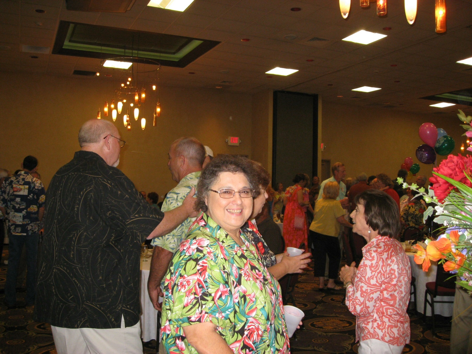 Dick James, Pete Huber, Debbie Borres, Janice Nunez