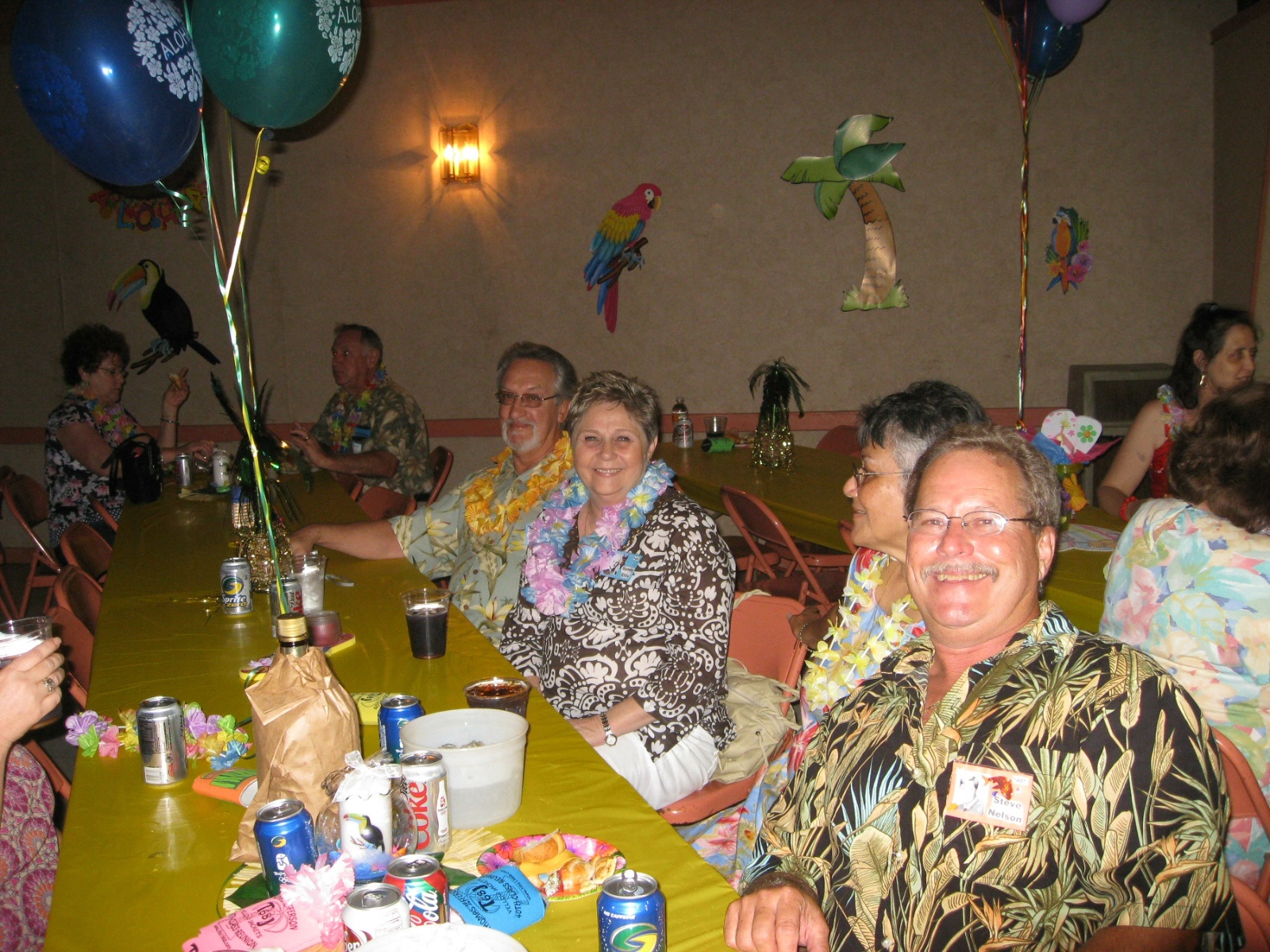 Sandy Ellis, husband, and Steve Nelson