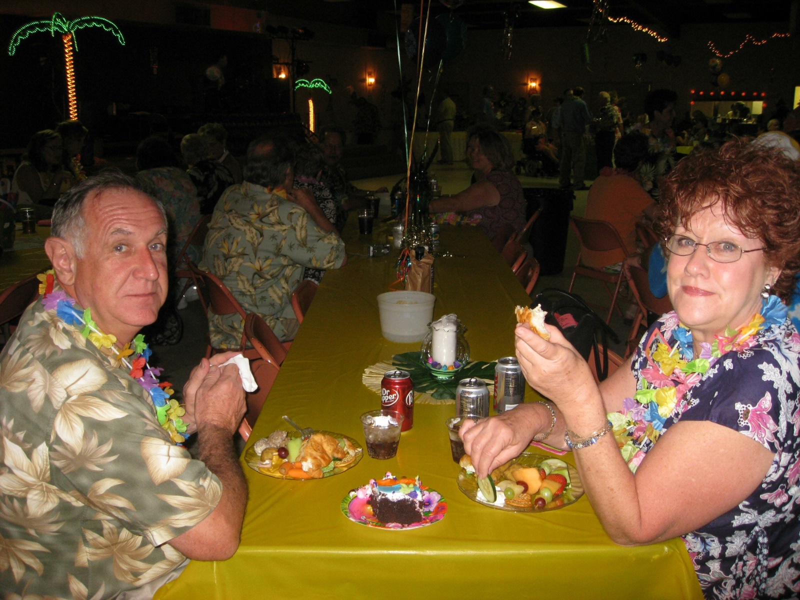 Diane Johnson and husband